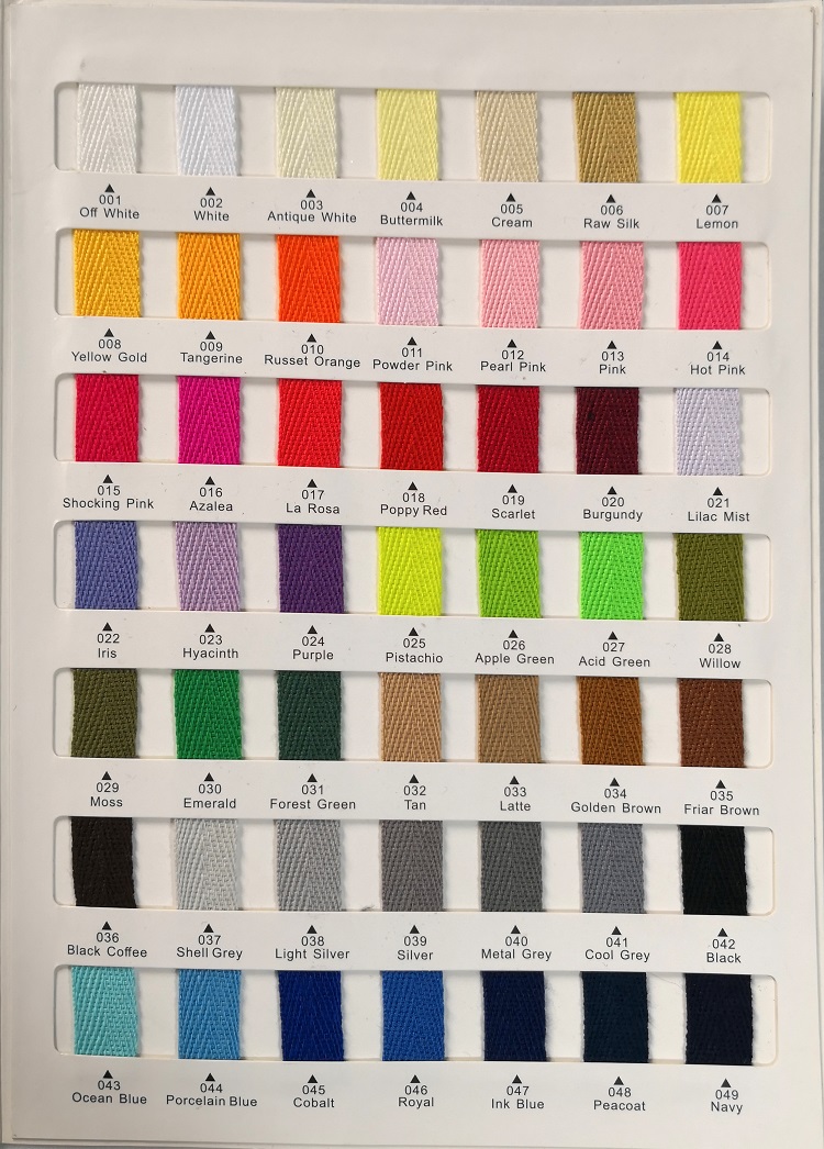 LQ webbing tape brochure